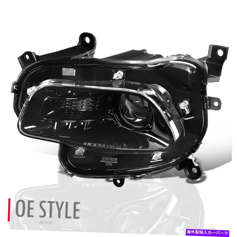 USヘッドライト フィット14-18ジープチェロキーOEスタイルクリスタルクリア左サイドプロジェクターヘッドライト Fit 14-18 Jeep Cherokee OE Style Crystal Clear Left Side Projector Headlight【並行輸入品】 45,080円