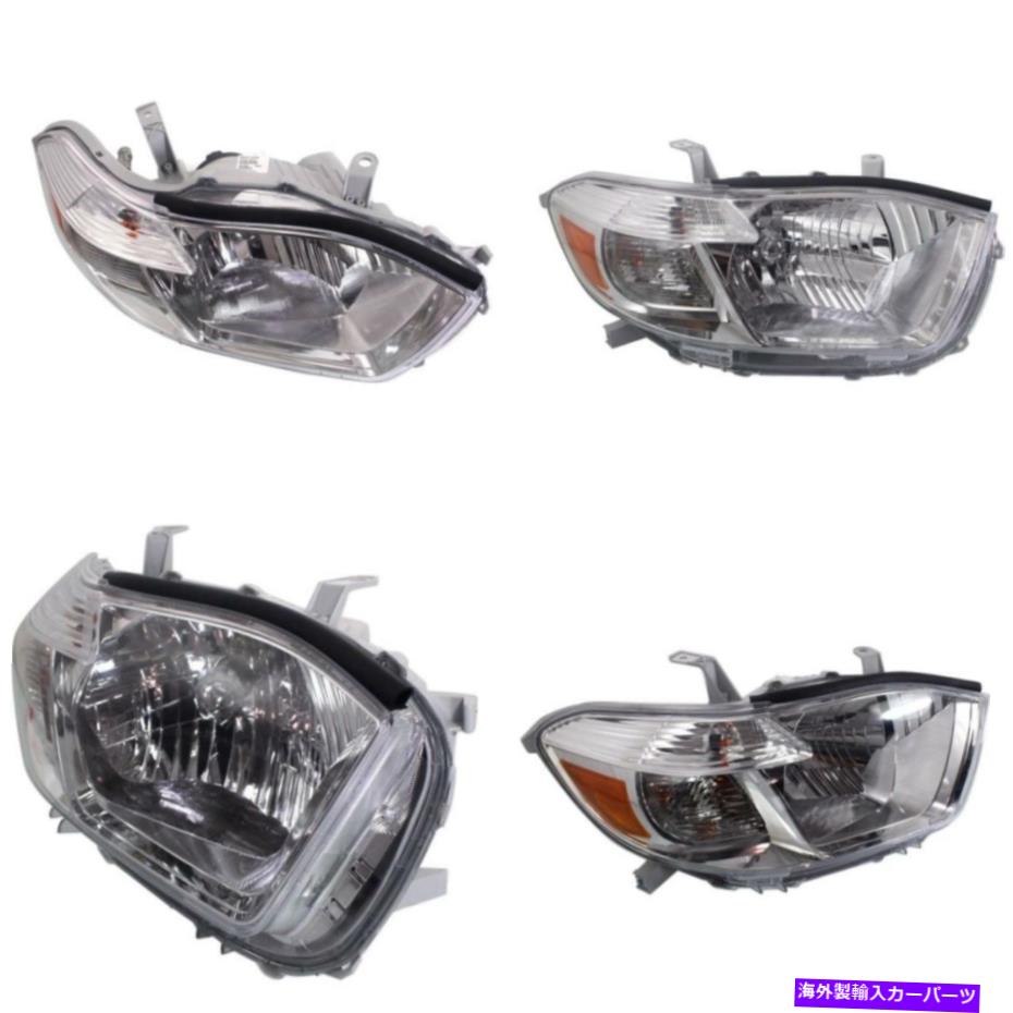 USヘッドライト TO2503201 10トヨタ高地旅客サイドのヘッドライト TO2503201 Headlight for 10 Toyota Highlander Passenger Side【並行輸入品】|Us Custom Parts Shop USDM