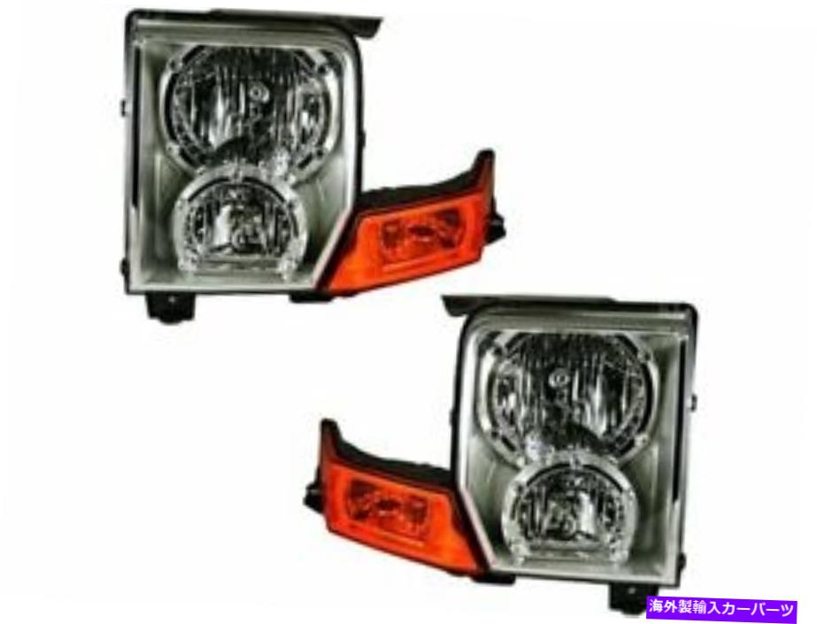 USヘッドライト ヘッドライトアセンブリは06-10ジープコマンダーVP94v6のためのセットを設定します Headlight Assembly Set For 06-10 Jeep Commander VP94V6【並行輸入品】