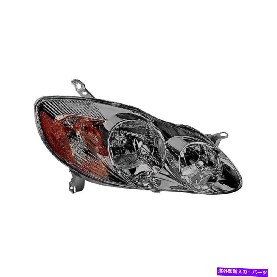 USヘッドライト K-メタル713236BQ旅客サイドの交換ヘッドライト K-Metal 713236BQ Passenger Side Replacement Headlight【並行輸入品】