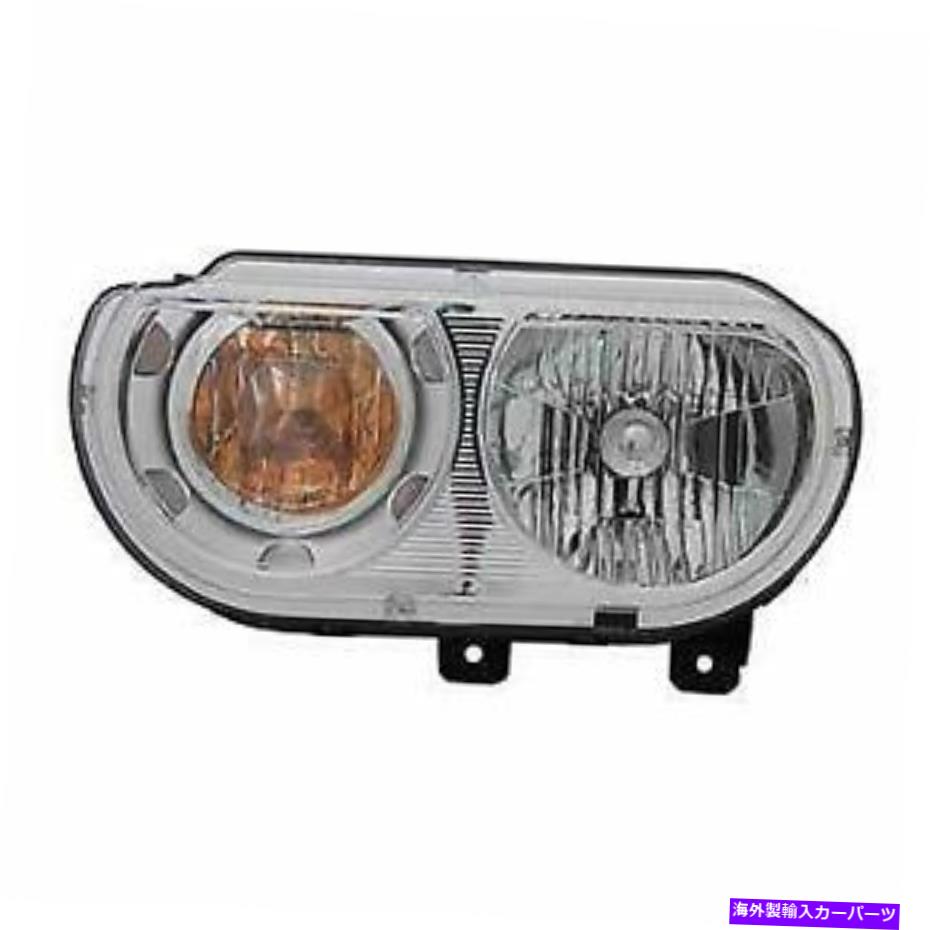 USヘッドライト 08 09 10 11 12 13 14 Dodge Challenger -HeadLampアセンブリ、左、アフターマーケット 08 09 10 11 12 13 14 DODGE CHALLENGER -Headlamp Assembly, Left, Aftermarket【並行輸入品】