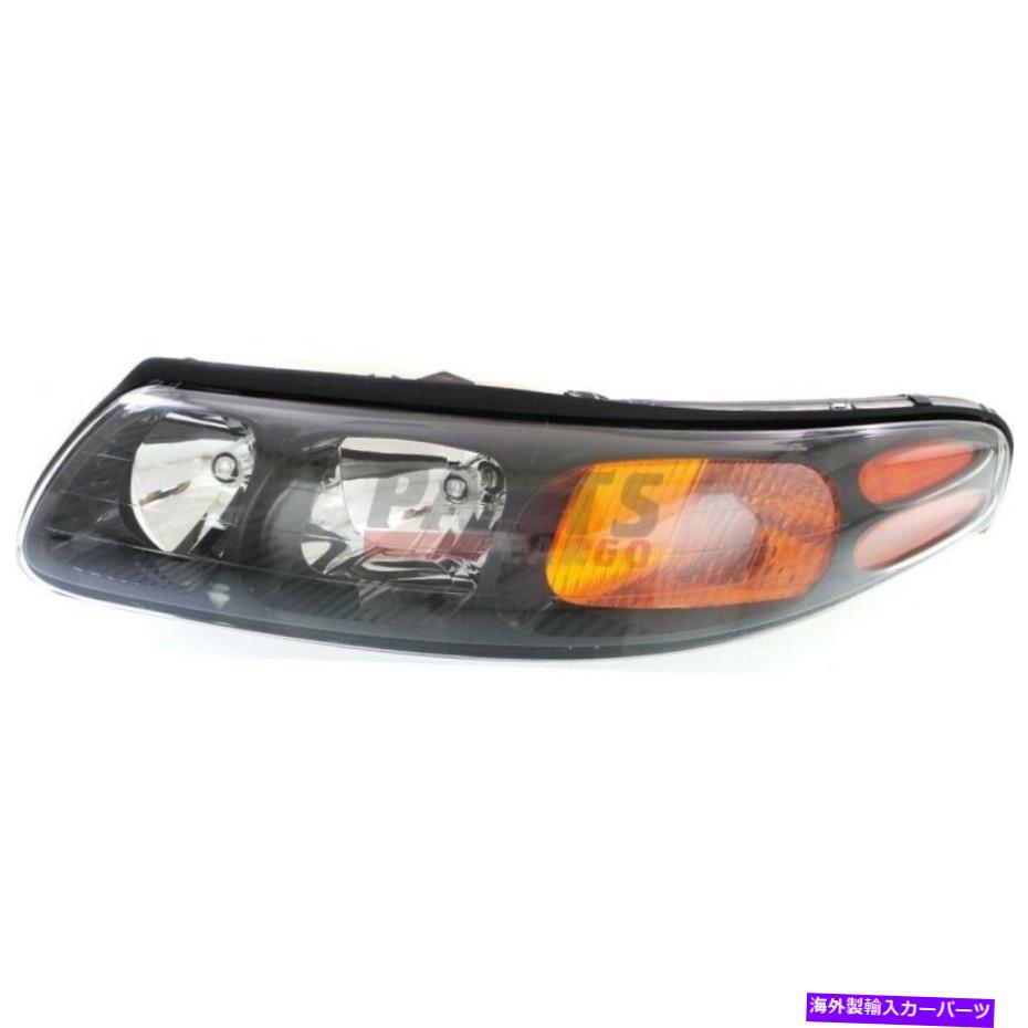 USヘッドライト 新しいハロゲンヘッドランプアセンブリ左フィット2000-2004 Pontiac Bonneville 19245099 NEW HALOGEN HEAD LAMP ASSEMBLY LEFT FITS 2000-2004 PONTIAC BONNEVILLE 19245099【並行輸入品】