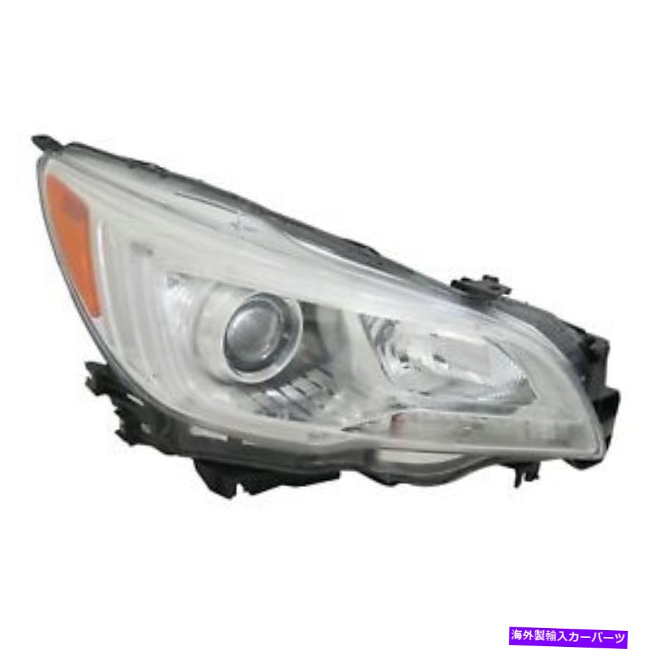 USヘッドライト ヘッドライトハロゲン右乗客カパンピット2015-2017スバルレガシ/アウトバック Headlight Halogen Right Passenger CAPA FIts 2015-2017 Subaru Legacy/Outback【並行輸入品】