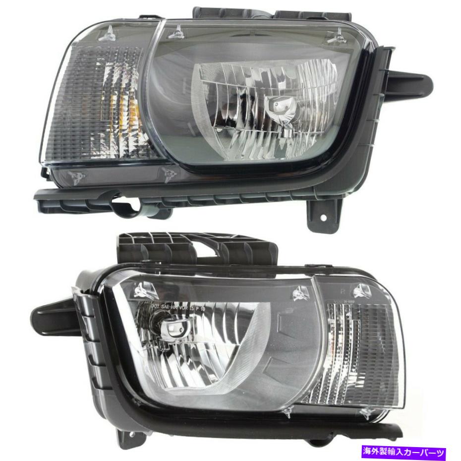 USヘッドライト 2010-2013のヘッドライトセットChevrolet Camaroドライバー/助手席側W /電球CAPA Headlight Set For 2010-2013 Chevrolet Camaro Driver/Passenger Side w/ bulb CAPA【並行輸入品】 45,080円