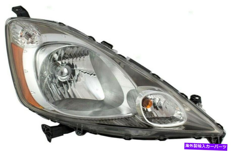 USヘッドライト 2009-2011ホンダフィット助手席側33100TK6A11 HO2503137 New Depo Headlight For 2009-2011 Honda Fit Passenger Side 33100TK6A11 HO2503137【並行輸入品】