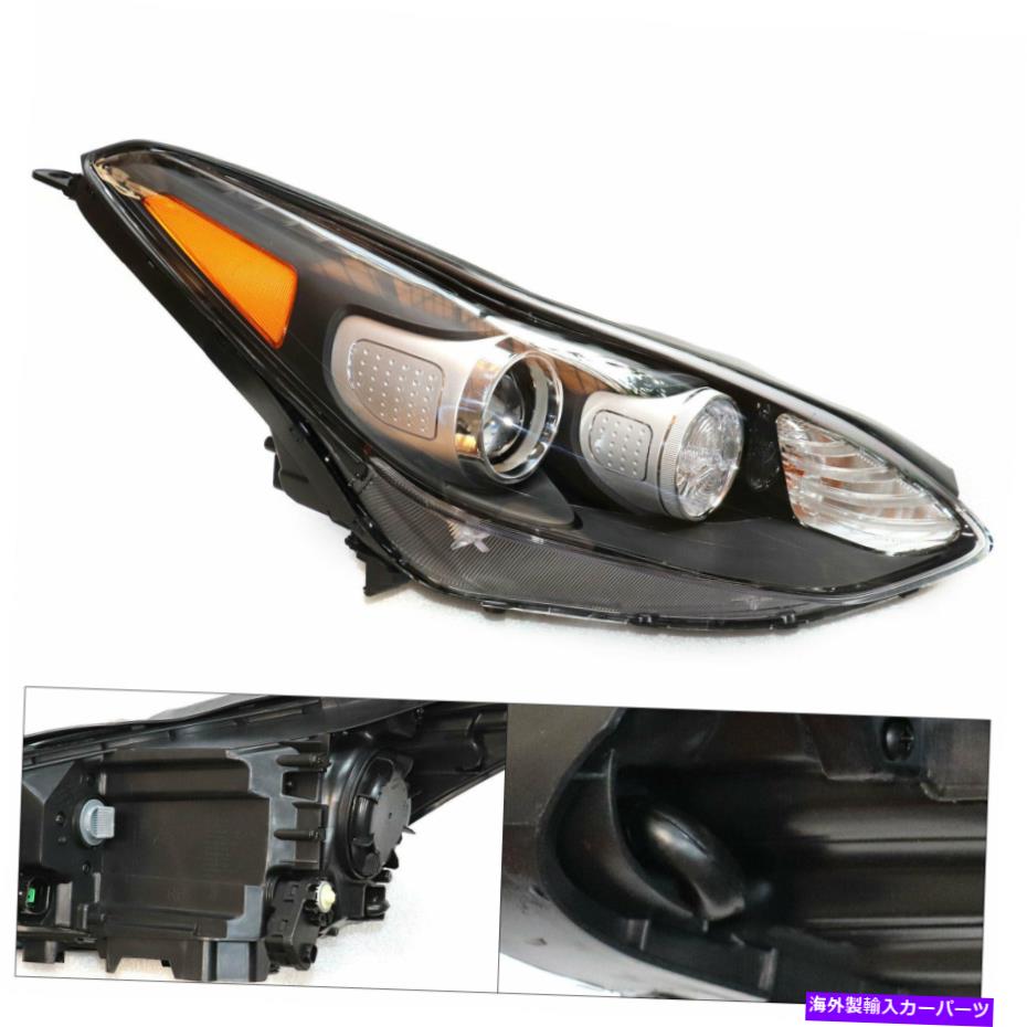 USヘッドライト Kia Sportage 2017-2019のためのOEM右助手席側ハロゲン点灯 OEM Right Passenger Side Halogen Headlight For Kia Sportage 2017-2019 Models【並行輸入品】