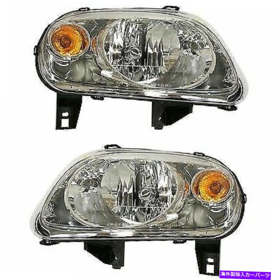 USヘッドライト ヘッドライトは2006-2011シボレーHHRのドライバと旅客側W /電球のセット Headlight Set For 2006-2011 Chevrolet HHR Driver and Passenger Side w/ bulb【並行輸入品】