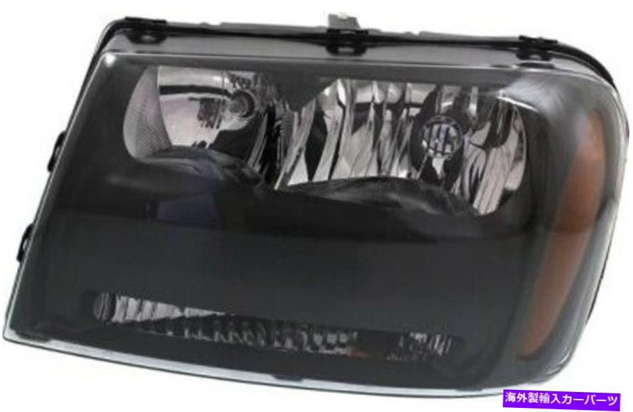 USヘッドライト 2006-2009のための左運転側のヘッドライトヘッドランプシボレートレイルブラザー Left Driver Side Headlight Head Lamp for 2006-2009 Chevrolet Trailblazer【並行輸入品】