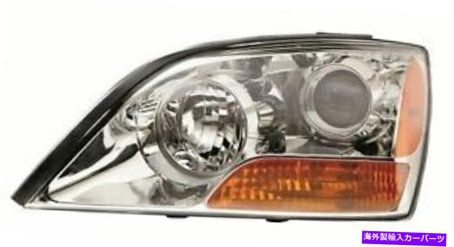 USヘッドライト 2008年2009年のSorentoヘッドライト左の運転手側に収まる Fits For 2008 2009 Sorento Headlight Left Driver Side【並行輸入品】