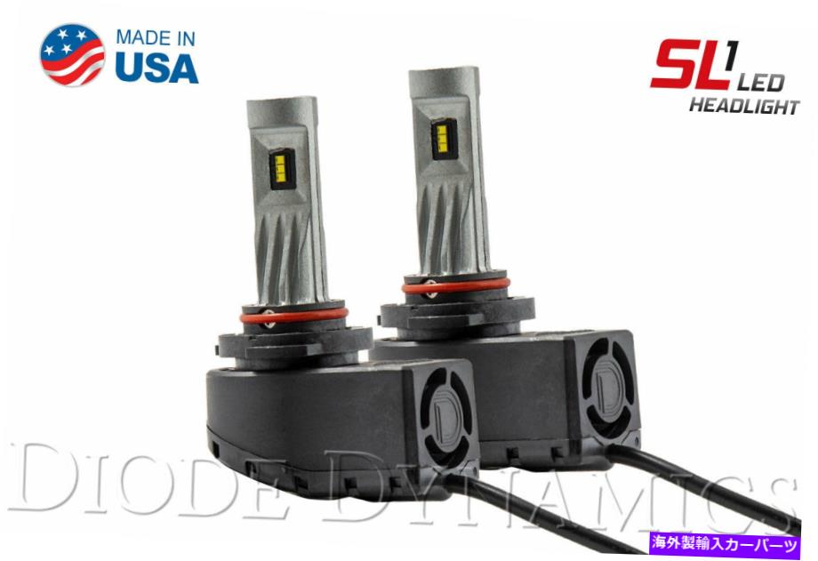 USヘッドライト ダイオードダイナミクスH10 SL1 LEDヘッドライトペア Diode Dynamics H10 SL1 LED Headlight Pair【並行輸入品】