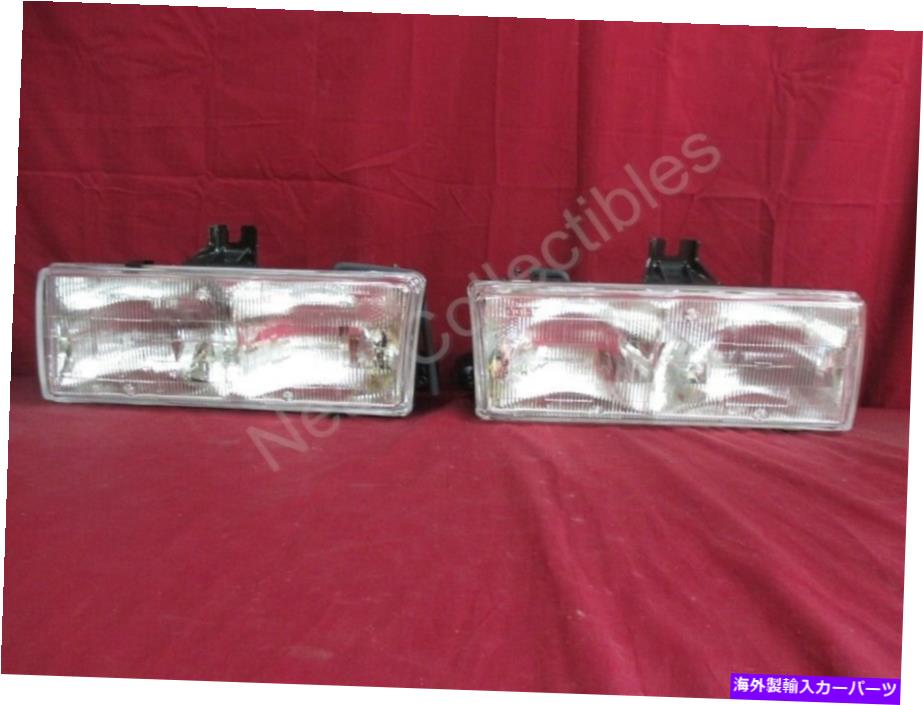 USヘッドライト NOS OEMキャデラックデヴィルFWDヘッドランプライト1987 - 1990年のペア NOS OEM Cadillac Deville FWD Head Lamp Light 1987 - 1990 PAIR【並行輸入品】
