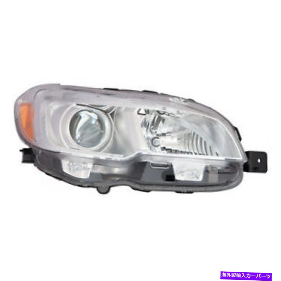 USヘッドライト ヘッドライトハロゲンクロム右乗客NSFフィット2015-2018 Subaru WRX / STI Headlights Halogen Chrome Right Passenger NSF Fits 2015-2018 Subaru WRX/STI【並行輸入品】