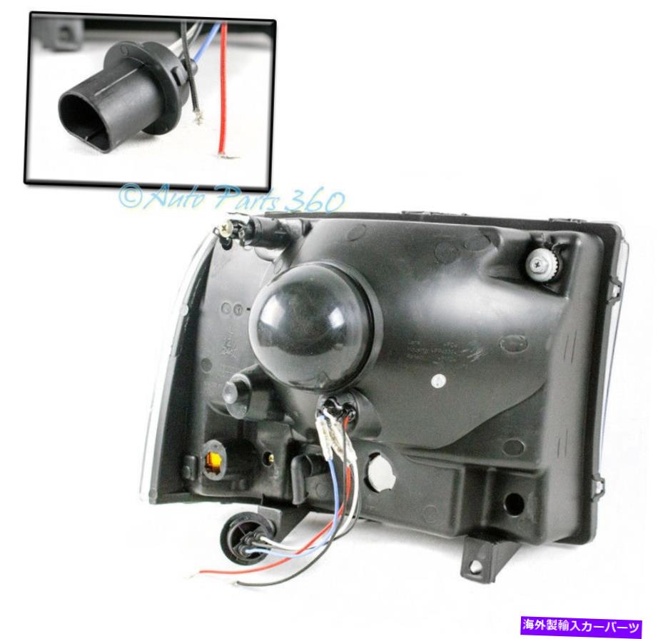 USヘッドライト 99-04フォードF250 F350スーパーデューティ/ 00 +小エクスカーションLEDブラック/スモークヘッドライトランプ FOR 99-04 FORD F250 F350 SUPER DUTY/00+ EXCURSION LED BLACK/SMOKE HEADLIGHT LAMP【並行輸入品】|Us Custom Parts Shop USDM