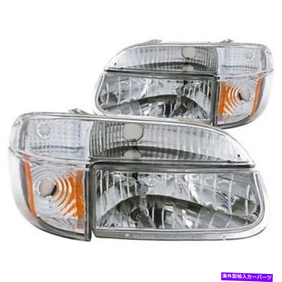 USヘッドライト Anzo USA 1053726クリアハロゲンクリスタルヘッドライトセット Anzo USA 1053726 Clear Halogen Crystal Headlight Set【並行輸入品】 45,080円