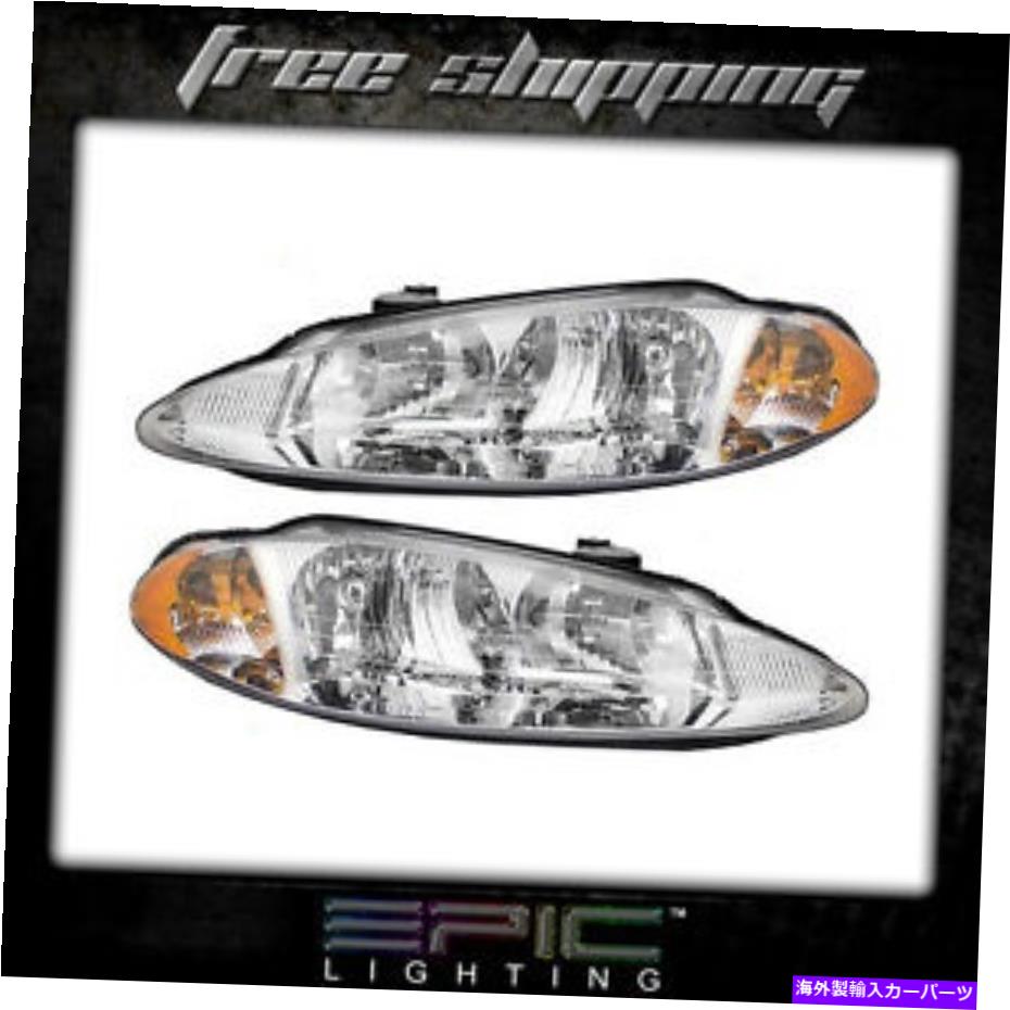 USヘッドライト 1998-04 Dodge Interepid Headlightヘッドランプのペアを残します Fits 1998-04 Dodge Intrepid Headlight Headlamp Pair Left Right【並行輸入品】|Us Custom Parts Shop USDM
