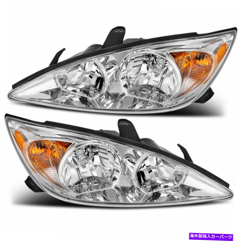 USヘッドライト Toyota Camry Le XLEのための新しいデポドライバ＆旅客NSFヘッドライトセット New Depo Driver & Passenger NSF Headlight Set For 02-04 Toyota Camry LE XLE【並行輸入品】