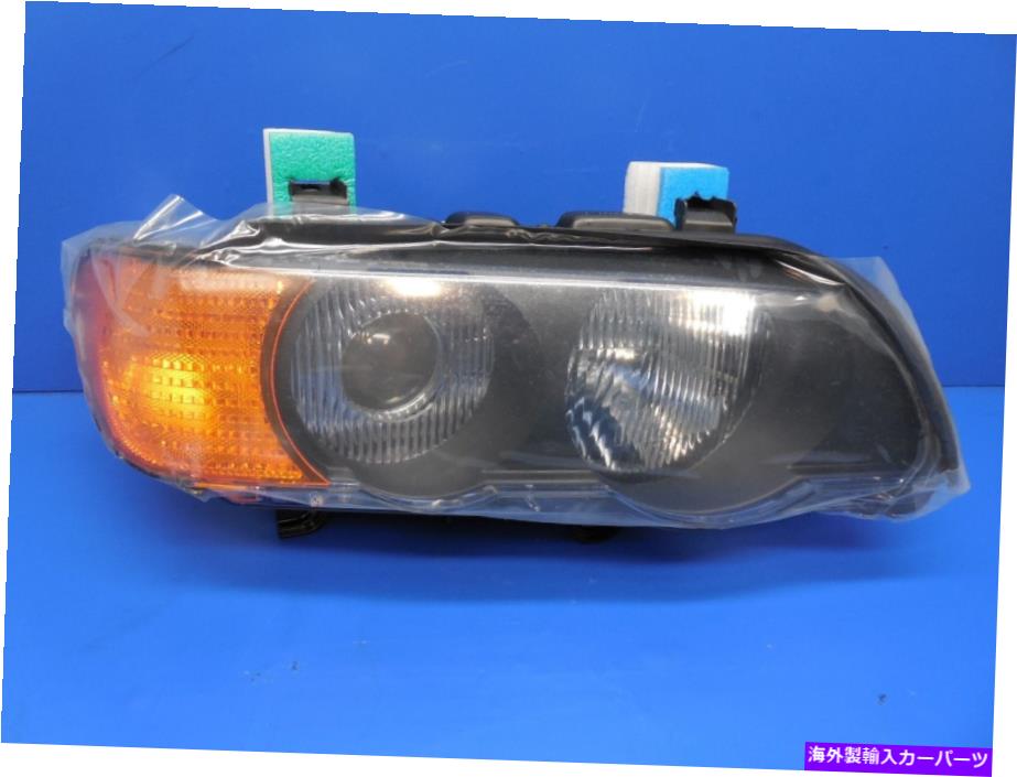 USヘッドライト BMW X5 3.0I 4.4 4.6 IS OEMブランド新右側キセノンヘッドライトは10/03まで収まります BMW X5 3.0i 4.4 4.6is OEM BRAND NEW Right Side Xenon Headlight Fits up to 10/03【並行輸入品】