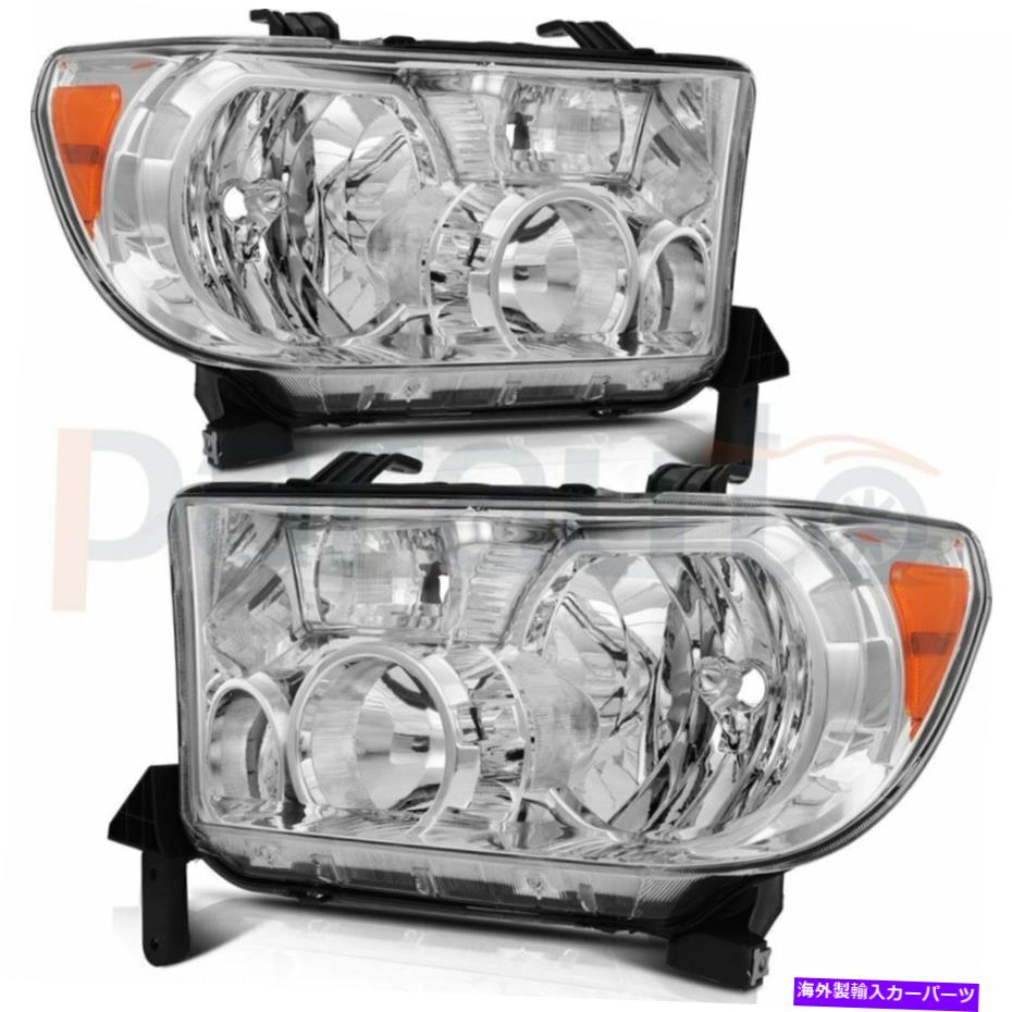 USヘッドライト 08-17トヨタセコイア07-13ツンドラクリアランプの交換 Headlights Assembly For 08-17 Toyota Sequoia 07-13 Tundra Clear Lamp Replacement【並行輸入品】 45,080円