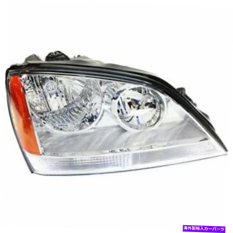 USヘッドライト Kia Sorento KI2503121 2005年から2006年に新しいヘッドライト（助手席側） New Headlight (Passenger Side) for Kia Sorento KI2503121 2005 to 2006【並行輸入品】 45,080円