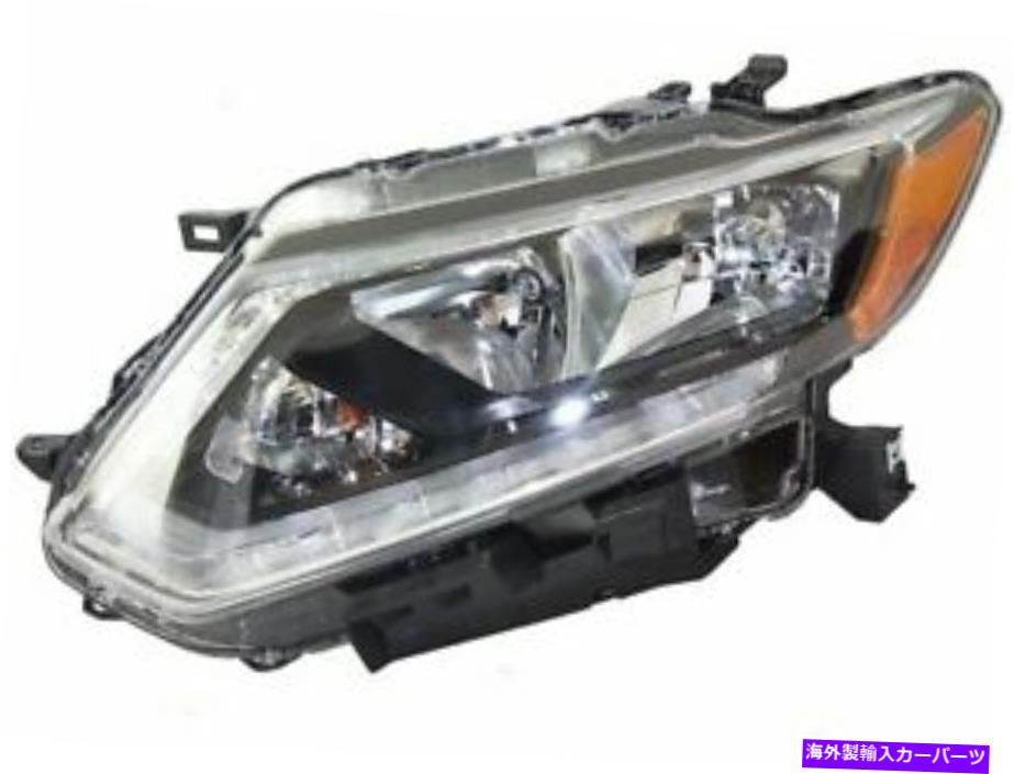 USヘッドライト 25xZ24V左ヘッドライトアセンブリは2014-2016日産不正にフィットします 25XZ24V Left Headlight Assembly Fits 2014-2016 Nissan Rogue【並行輸入品】