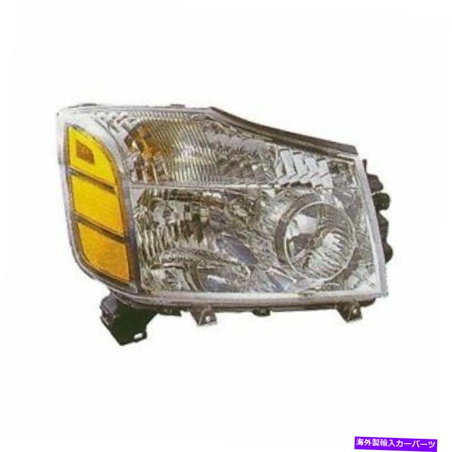 USヘッドライト アルマダのための新しい旅客ヘッドランプヘッドライトとティタのピックアップ NEW Passenger Headlamp Headlight For Armada and For Titan pickup【並行輸入品】｜Us Custom Parts Shop USDM
