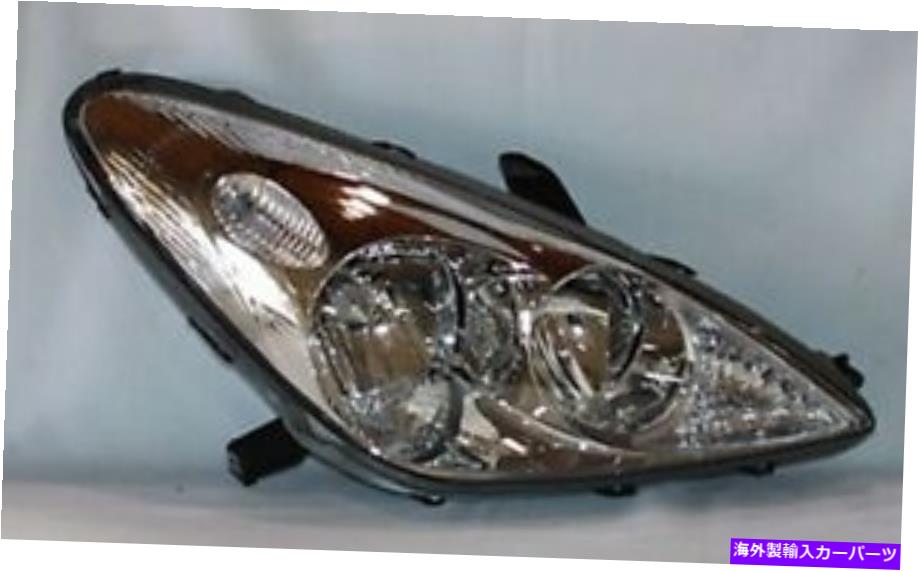 USヘッドライト 2002-2003 Lexus ES300 / 2004 ES330ハロゲン旅客サイドヘッドライトRH For 2002-2003 Lexus ES300 / 2004 ES330 Halogen Passenger Side Headlight RH【並行輸入品】