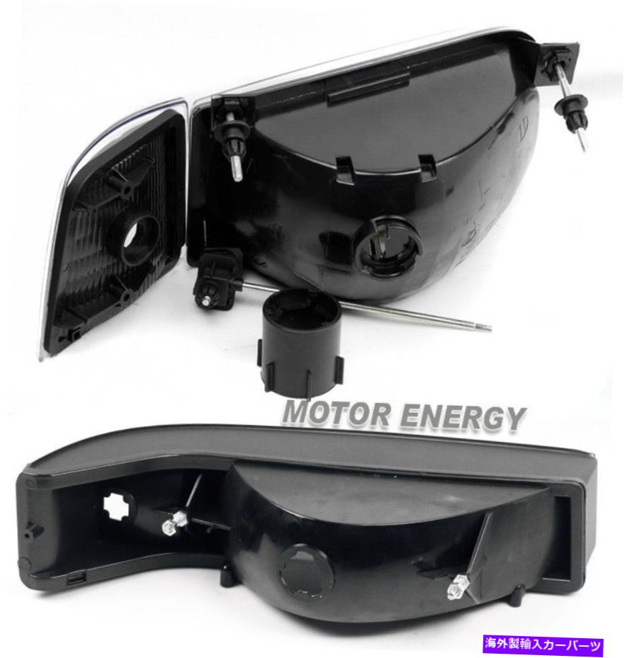 USヘッドライト 92-96 F150ブラック/アンバークリスタルヘッドライトW /コーナー+バンパー+ DRL LED + 6000K HIDキット 92-96 F150 BLACK/AMBER CRYSTAL HEAD LIGHTS W/CORNER+BUMPER+DRL LED+6000K HID KIT【並行輸入品】