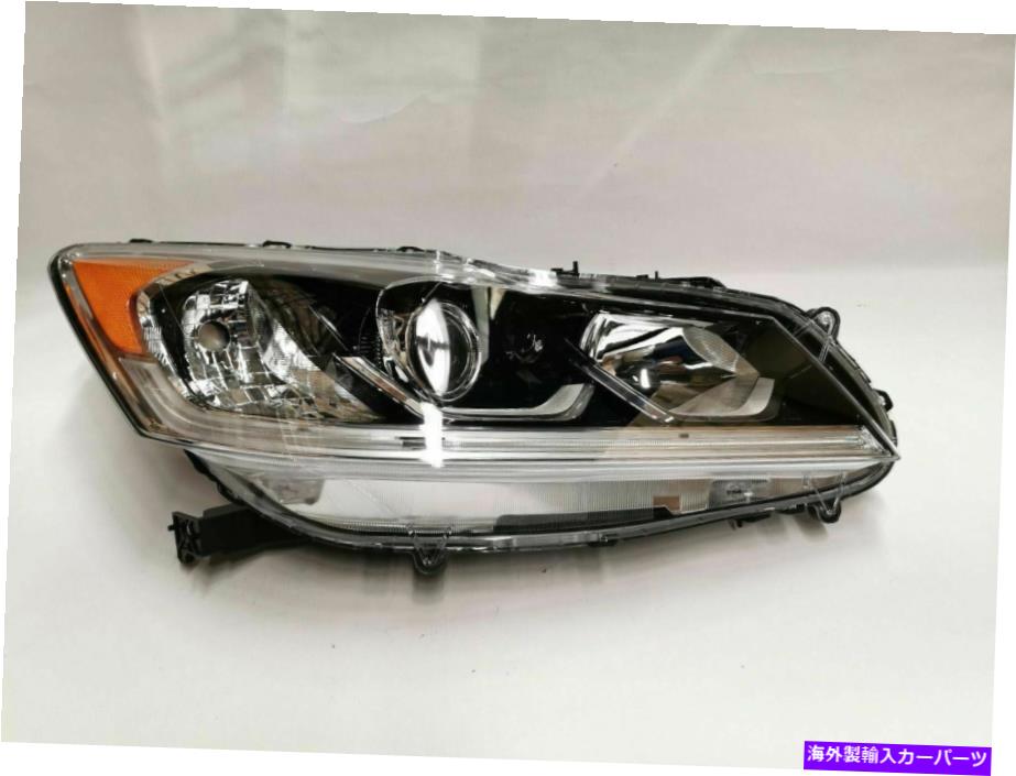 USヘッドライト ヘッドランプLED DRLプロジェクターRH乗客フィット2016-2017ホンダアコード33100T2AA81 Headlamp LED DRL Projector RH Passenger Fit 2016-2017 Honda Accord 33100T2AA81【並行輸入品】
