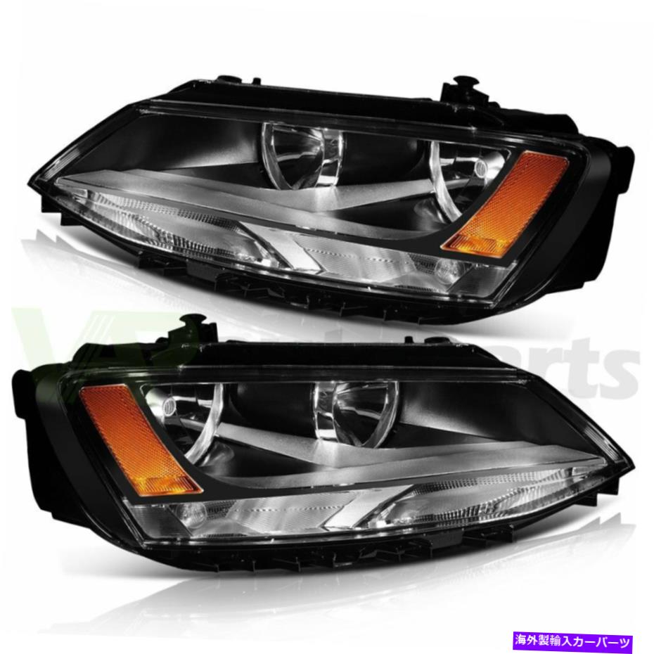 USヘッドライト 2011-2018 Volkswagen Jettaヘッドライト左+右側の交換ヘッドランプ For 2011-2018 Volkswagen Jetta Headlights Left + Right Side Replacement Headlamp【並行輸入品】 45,080円
