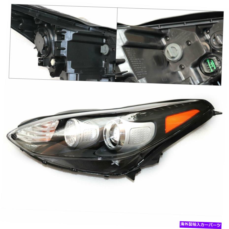 USヘッドライト 17-19キアスポータージヘッドライト左DOHCドライバサイドKI2502198 92101-D9110 FOR 17-19 Kia Sportage Headlight Left DOHC Driver Side KI2502198 92101-D9110【並行輸入品】