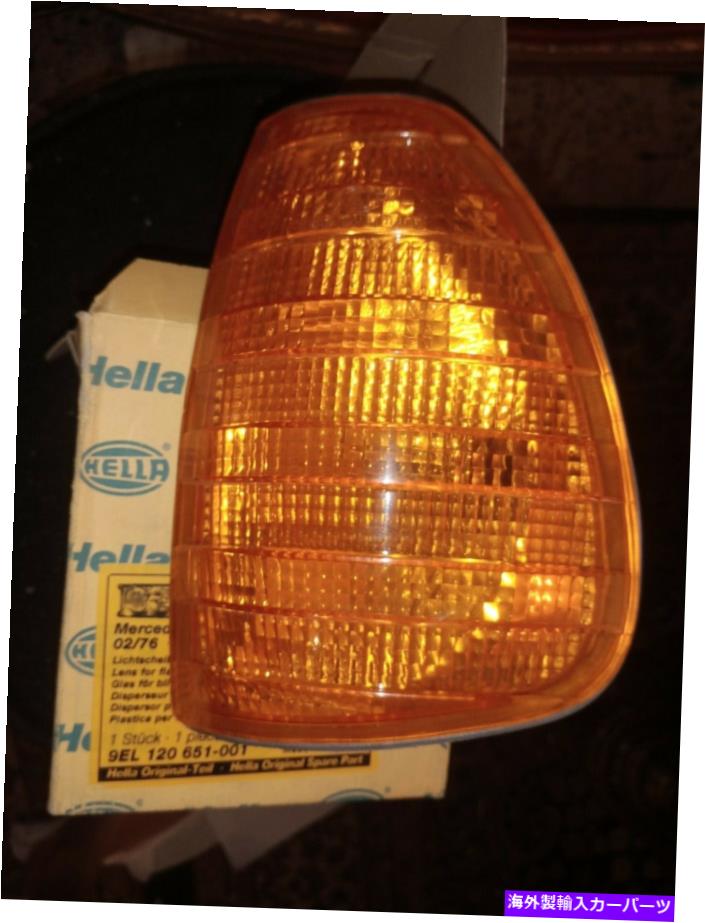 USヘッドライト W123 Hella Blinker左サイドのみオリジナルの本物のNos. W123 Hella Blinker Left Side Only Original Genuine NOS【並行輸入品】