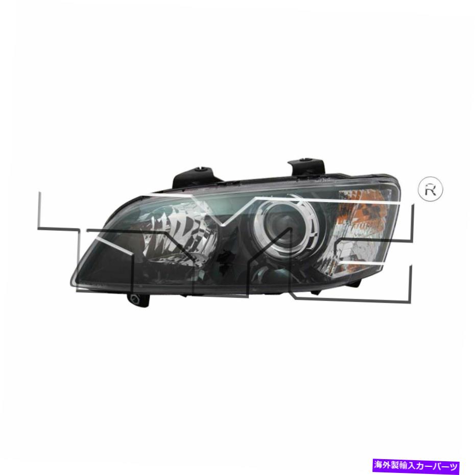 USヘッドライト 2008年から2009年のPontiac G8セダン運転側のヘッドライトヘッドライトランプLH For 2008-2009 Pontiac G8 Sedan Driver Side Headlight Head Light Lamp LH【並行輸入品】