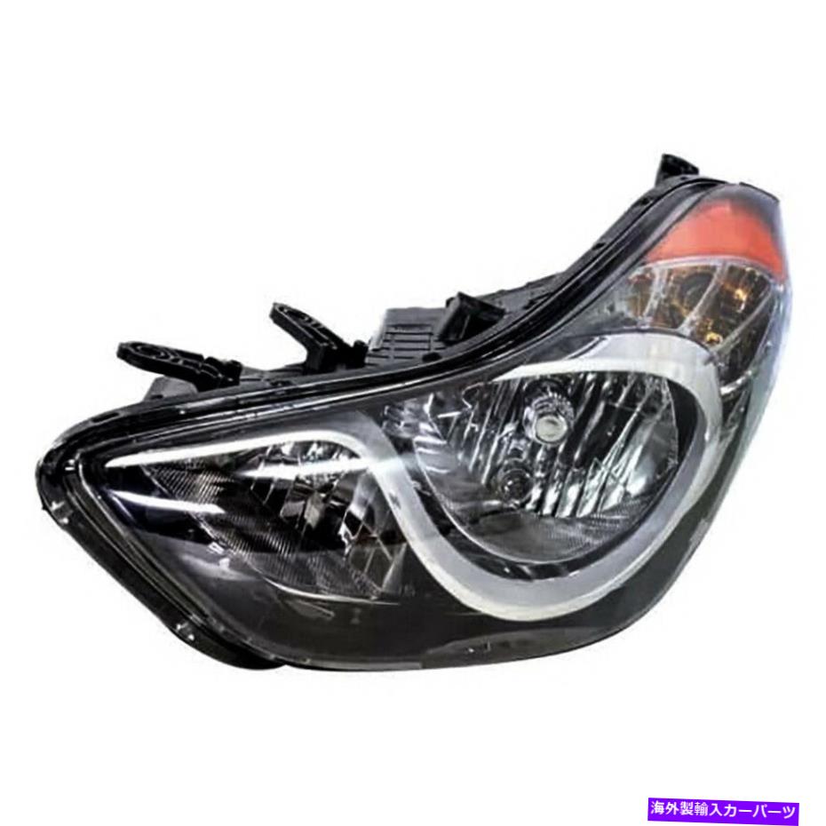USヘッドライト 新しい運転手ヘッドライトがHyundai Elantra Sedan 2012 92101-3y000 HY 2502161 NEW DRIVER SIDE HEADLIGHT FITS HYUNDAI ELANTRA SEDAN 2012 92101-3Y000 HY2502161【並行輸入品】