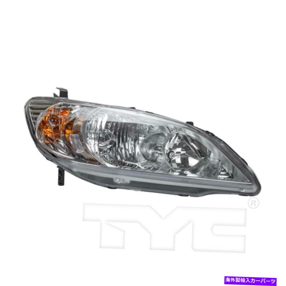 USヘッドライト Headlightは2005年の市民の新しいNSF am Assyの在庫権利 Headlight Fits 2005 Civic New NSF AM Assy In Stock Right【並行輸入品】
