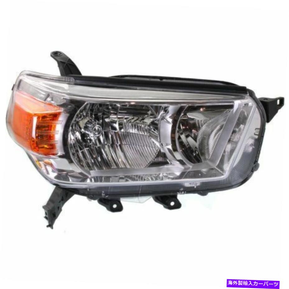 USヘッドライト 4トランスナー10-13、キャプアセンシャルサイドヘッドライト、クリアレンズ For 4Runner 10-13, CAPA Passenger Side Headlight, Clear Lens【並行輸入品】｜Us Custom Parts Shop USDM