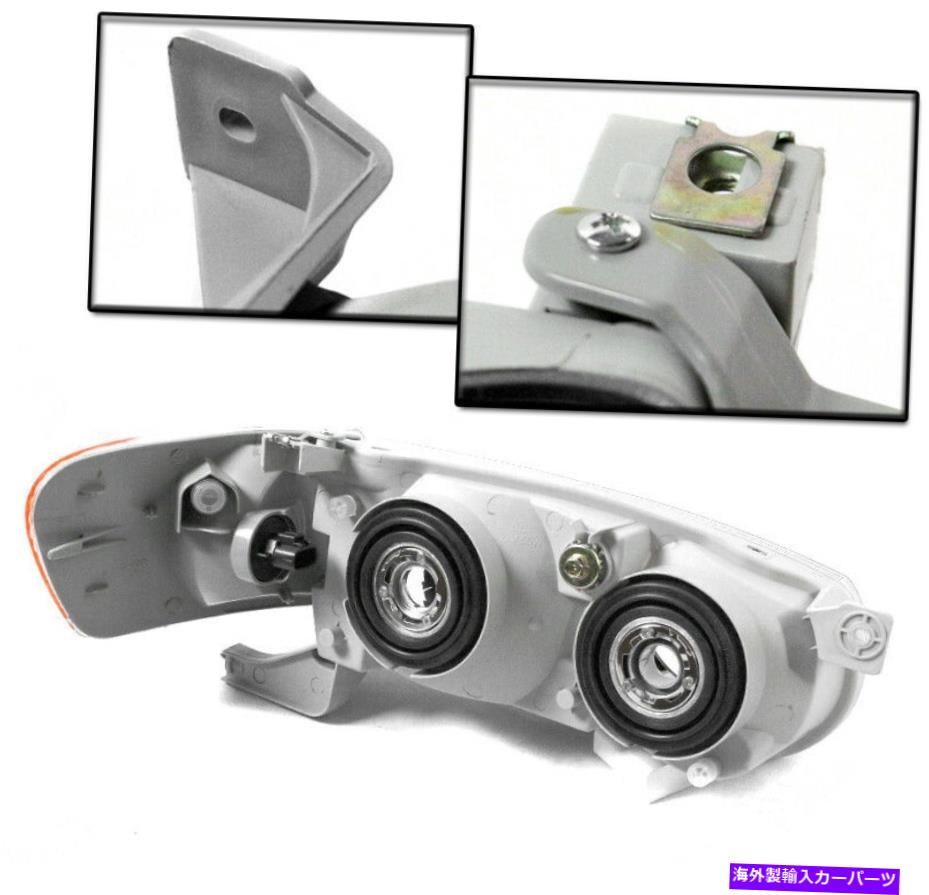 USヘッドライト 2002年2002年トヨタカローラクローム交換ヘッドライト+ブルーLED DRL W / 6K HID FOR 2001 2002 TOYOTA COROLLA CHROME REPLACEMENT HEADLIGHT +BLUE LED DRL W/6K HID【並行輸入品】 45,080円