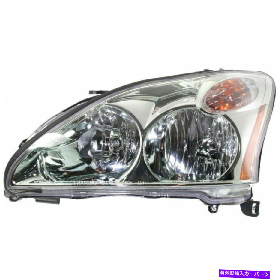 USヘッドライト 左LHヘッドランプヘッドライトレンズ/ハウジング製JAPAN搭載フィット2004 2006 LEXUS RX330 Left LH Headlamp Headlight Lens/Housing Japan Built fits 2004 2006 Lexus RX330【並行輸入品】