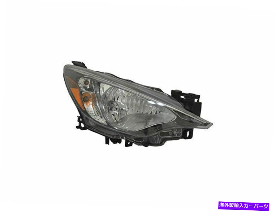 USヘッドライト 2017年から2018年トヨタ・ヤリスIA Headlightアセンブリ - 乗客側53626DW For 2017-2018 Toyota Yaris iA Headlight Assembly Right - Passenger Side 53626DW【並行輸入品】