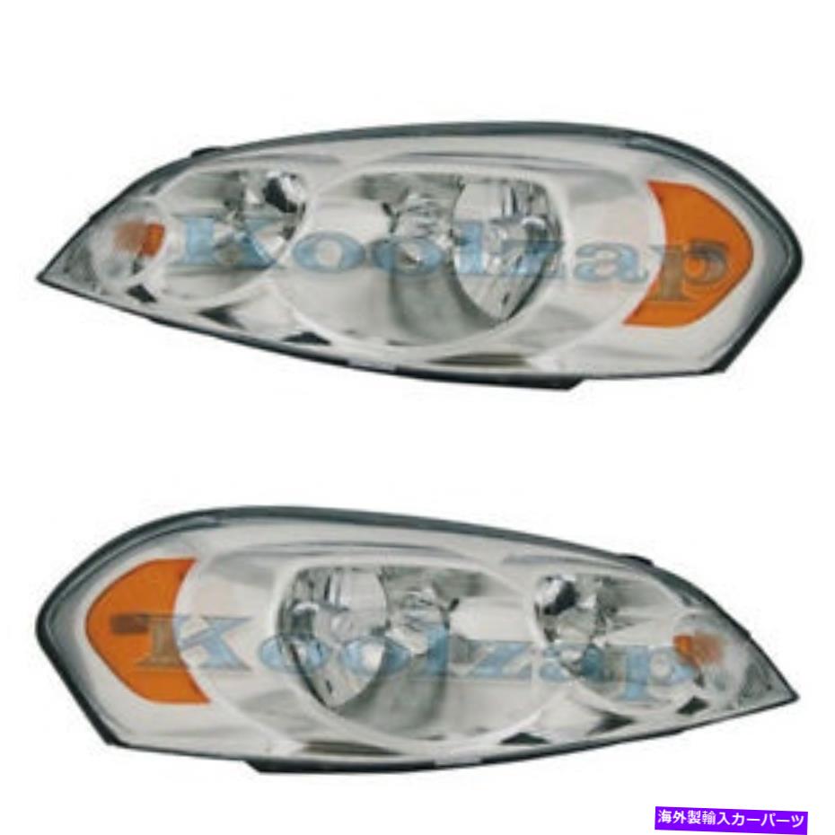 USヘッドライト シボレーインパラモンテカルロヘッドライトヘッドランプヘッドライト左右サイドセットペア Chevy Impala Monte Carlo Headlight Headlamp Head Light Left Right Side Set PAIR【並行輸入品】