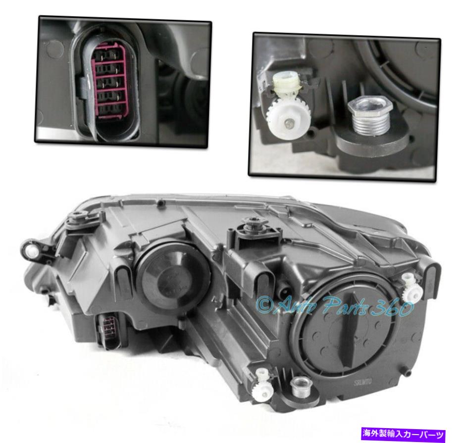 USヘッドライト 11-18 VW Jetta Sedan Smoke Crystal Style HeadlightsランプW / Bumper LED DRL FOR 11-18 VW JETTA SEDAN SMOKE CRYSTAL STYLE HEADLIGHTS LAMPS W/BUMPER LED DRL【並行輸入品】