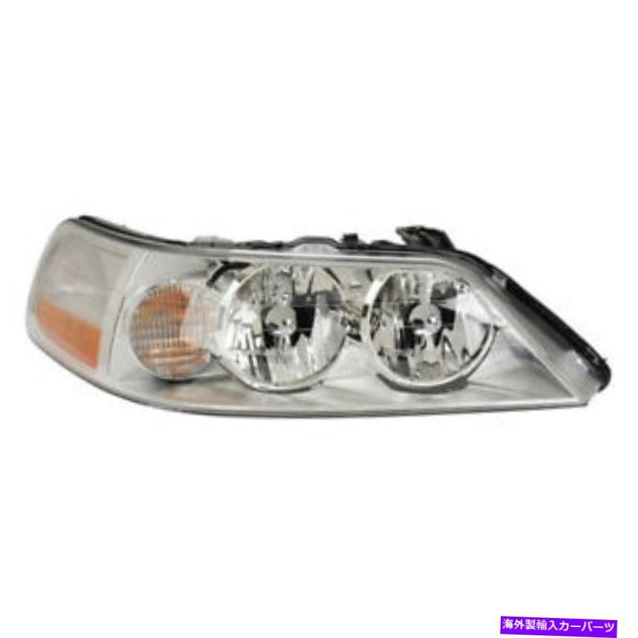 USヘッドライト 03-04タウンカーヘッドライトヘッドランプハロゲンヘッドライトランプ右助手席側RH 03-04 Towncar Headlight Headlamp Halogen Head Light Lamp Right Passenger Side RH【並行輸入品】