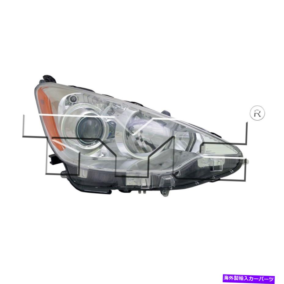 USヘッドライト 2012-2014トヨタプリウスC助手席側ヘッドライトヘッドライトランプRH For 2012-2014 Toyota Prius C Passenger Side Headlight Head Light Lamp RH【並行輸入品】