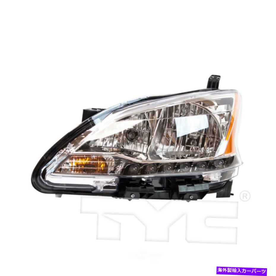 USヘッドライト Headlightアセンブリ左TYC 20-9390-00は13-15日産Sentraに合わせています Headlight Assembly Left TYC 20-9390-00 fits 13-15 Nissan Sentra【並行輸入品】|Us Custom Parts Shop USDM