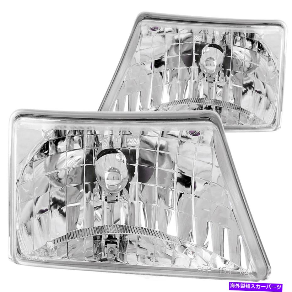 USヘッドライト ヘッドライトアセンブリ - XL Anzo 111037 Headlight Assembly-XL Anzo 111037【並行輸入品】