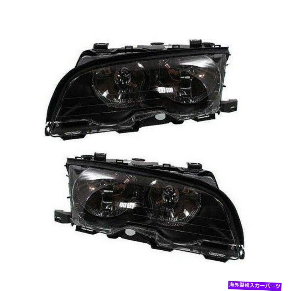 USヘッドライト 2LH＆RHサイドヘッドランプアセンブリの新しいセットBMW 323CI 325CI 328CI 330CI M3 New Set of 2 LH & RH Side Head Lamp Assembly Fits BMW 323Ci 325Ci 328Ci 330Ci M3【並行輸入品】