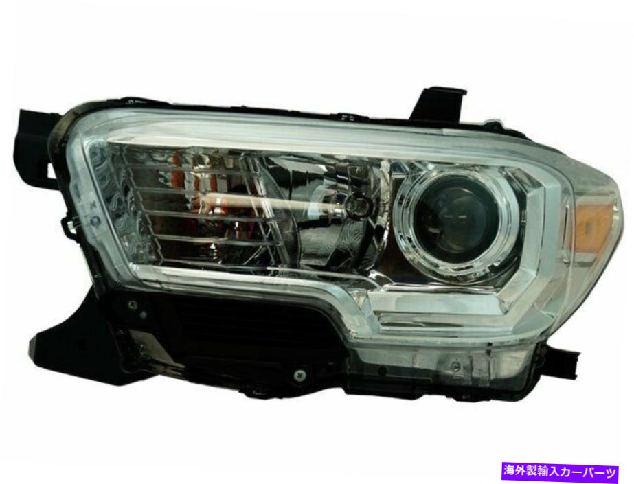 USヘッドライト 2016-2017トヨタタコマヘッドライトアセンブリは85556ymを去った For 2016-2017 Toyota Tacoma Headlight Assembly Left 85556YM【並行輸入品】