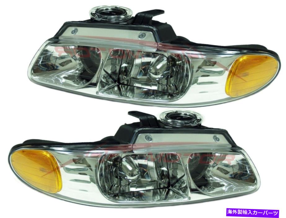 USヘッドライト 96-99 Chrysler Town＆Country Dodge CaravanヘッドライトペアLH + RH For 96-99 Chrysler Town & Country Dodge Caravan Head Lights Pair LH+RH【並行輸入品】 45,080円