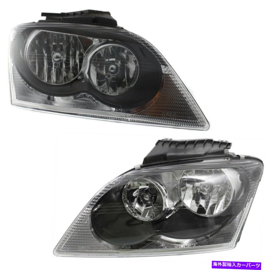 USヘッドライト ヘッドライトヘッドランプ左右ペアセット04-06 Chrysler Pacifica Headlights Headlamps Left & Right Pair Set NEW for 04-06 Chrysler Pacifica【並行輸入品】 47,681円