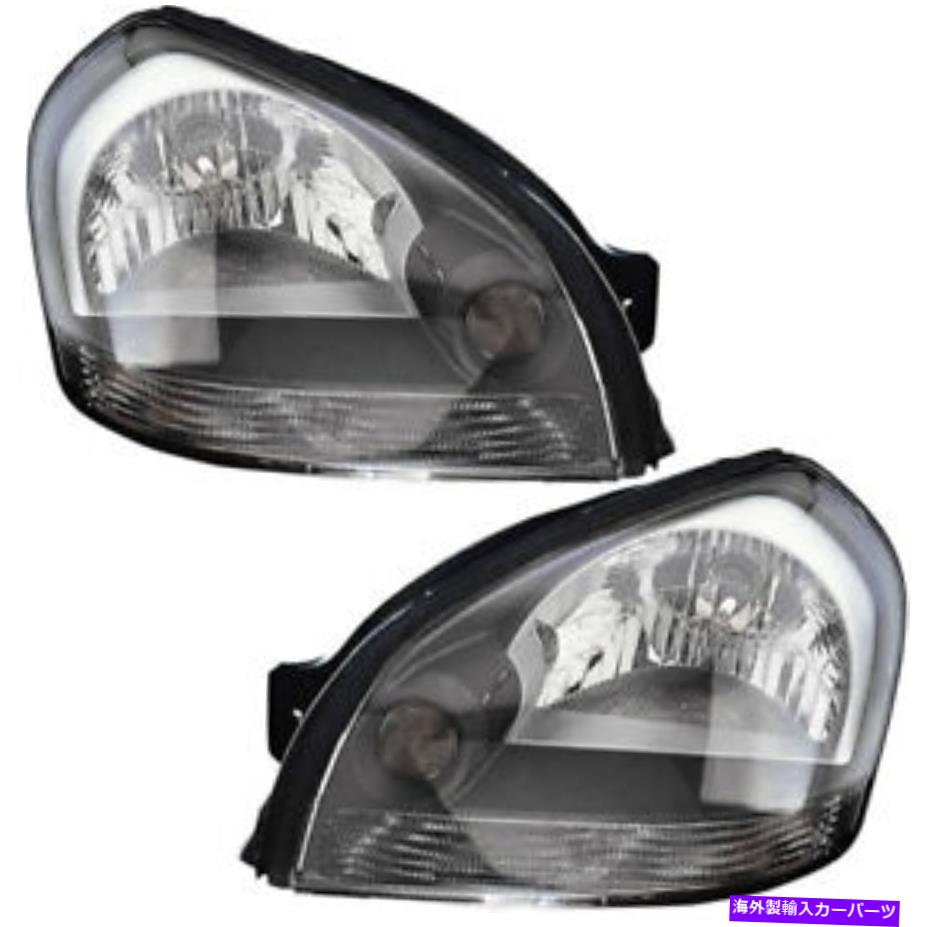 USヘッドライト HeadlightsヘッドライトアセンブリW /電球新ペアは05-09 Hyundai Tucson用セット Headlights Headlight Assembly w/Bulb NEW Pair Set for 05-09 Hyundai Tucson【並行輸入品】｜Us Custom Parts Shop USDM