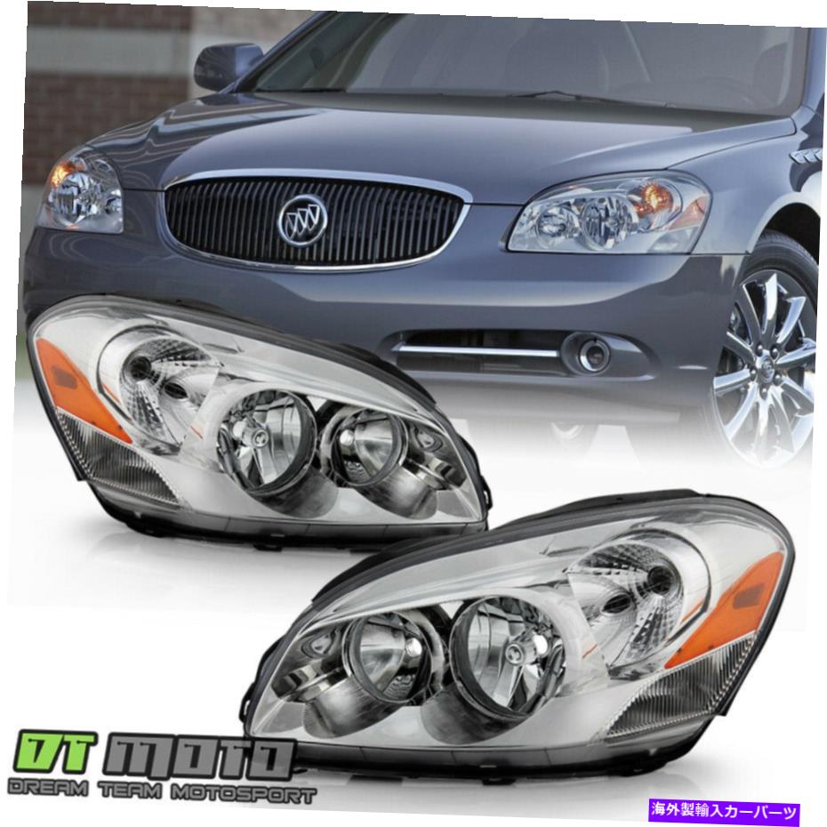 USヘッドライト 2006-2011 Buick Lucerne CXL CXSヘッドライトヘッドランプアフターマーケット左+右ペア 2006-2011 Buick Lucerne CXL CXS Headlights Headlamps Aftermarket Left+Right Pair【並行輸入品】